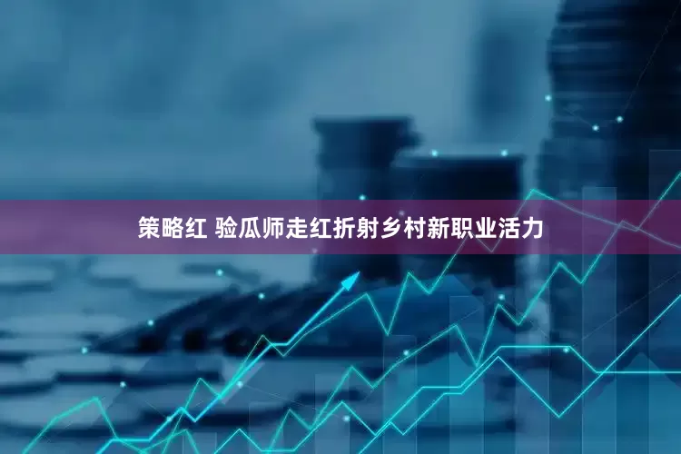 策略红 验瓜师走红折射乡村新职业活力