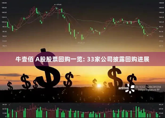 牛壹佰 A股股票回购一览: 33家公司披露回购进展